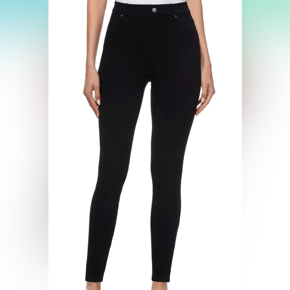 Time and Tru Black high rise ankle jegging
